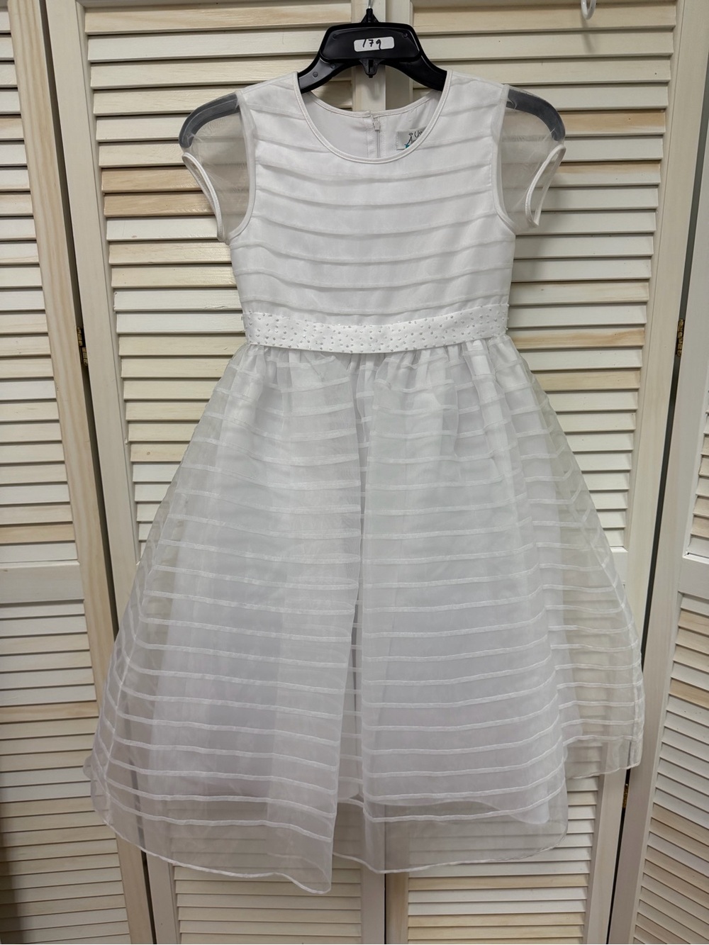 Us Angels White Girls Dress